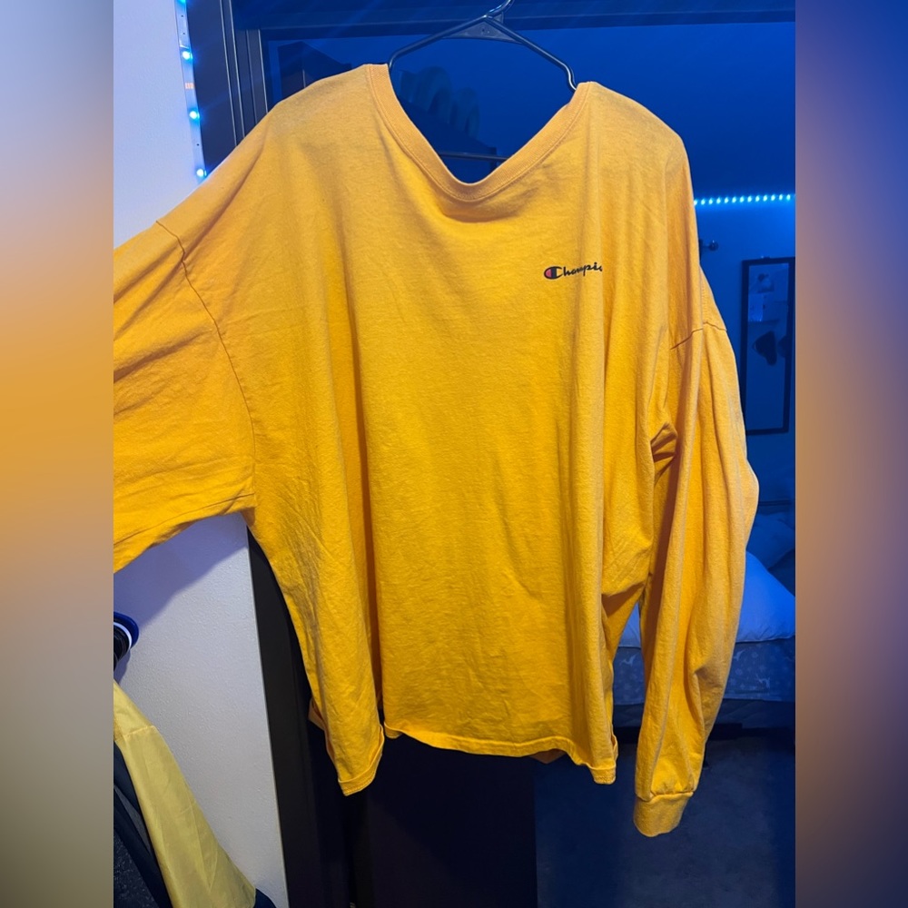 Yellow champion long sleeve